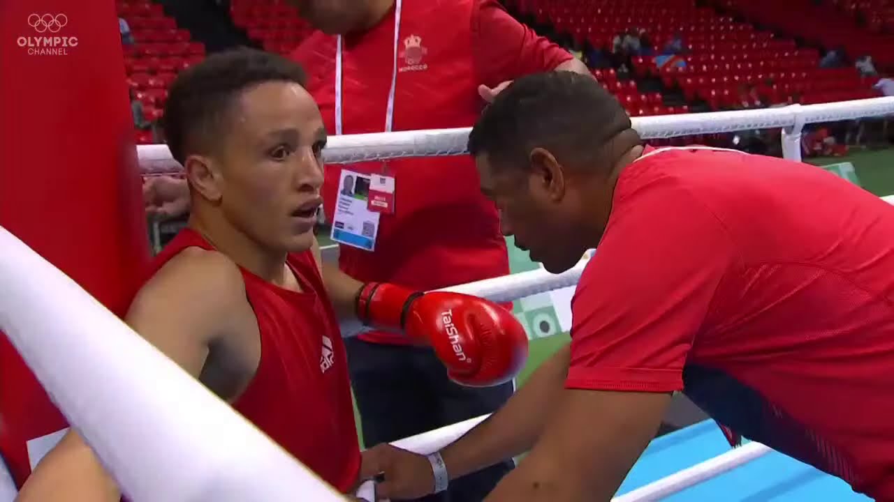 BOXING (57-63kg)Abdelhaq NADIR (Morocco) v Jonas JONAS (Namibia)