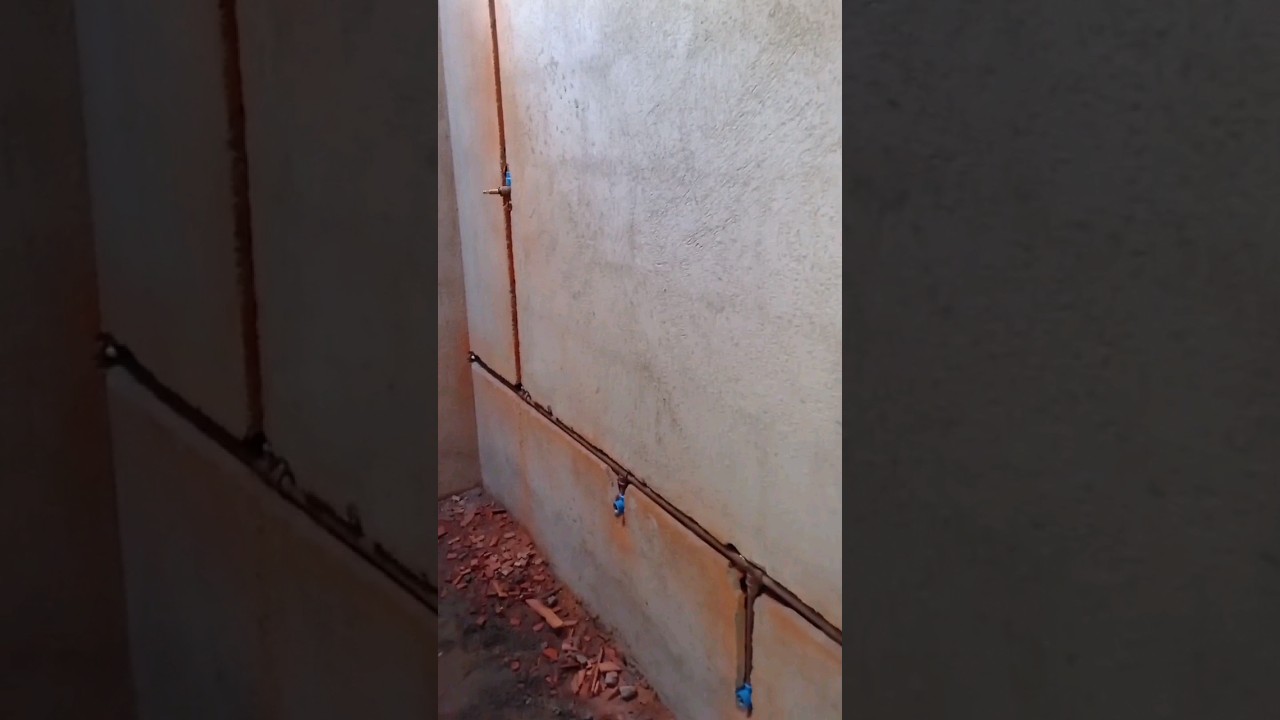 Como fazer instala&ccedil;&atilde;o hidr&aacute;ulica no BANHEIRO 🚽 #obra #pedreiro #constru&ccedil;&atilde;o #casa #acabamentos