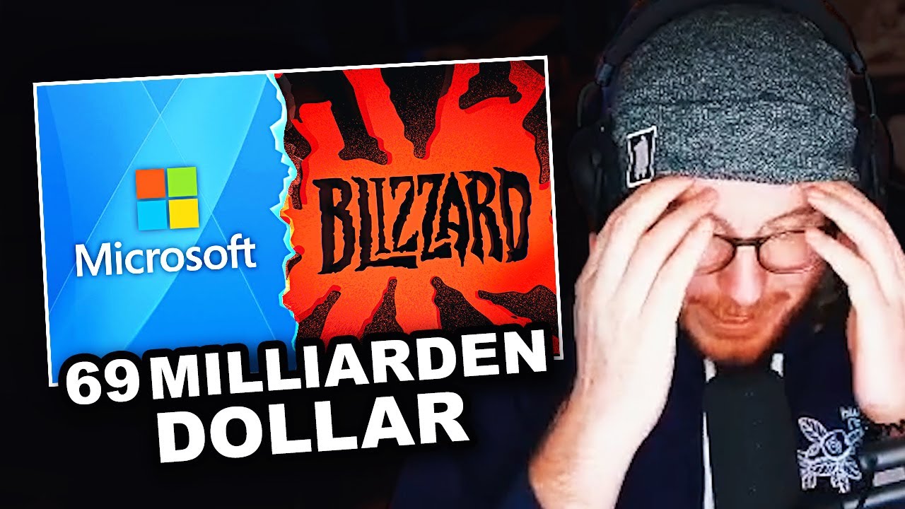 Unge REAGIERT auf Microsoft KAUFT Blizzard Activision ?! | #ungeklickt