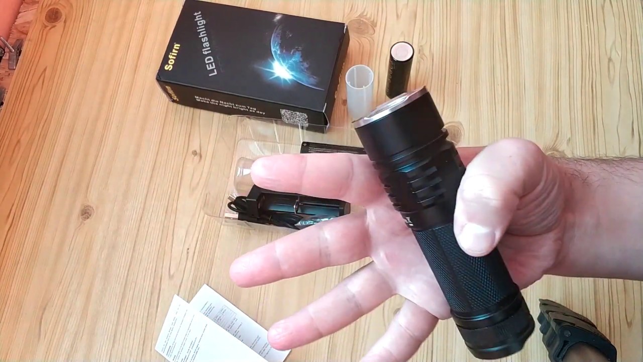 Review Sofirn SP33 with 26 650/Cree XHP 50.2/2500lm