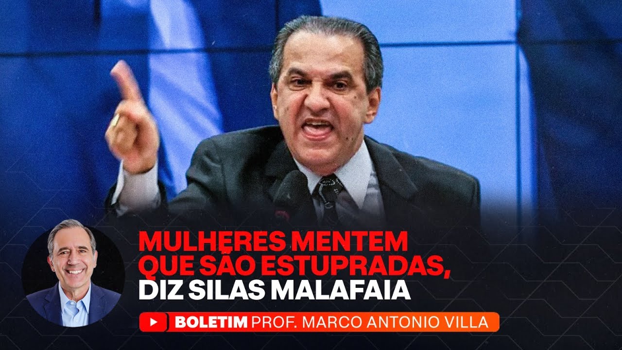 MULHERES MENTEM QUE SÃO ESTUPRADAS, DIZ SILAS MALAFAIA