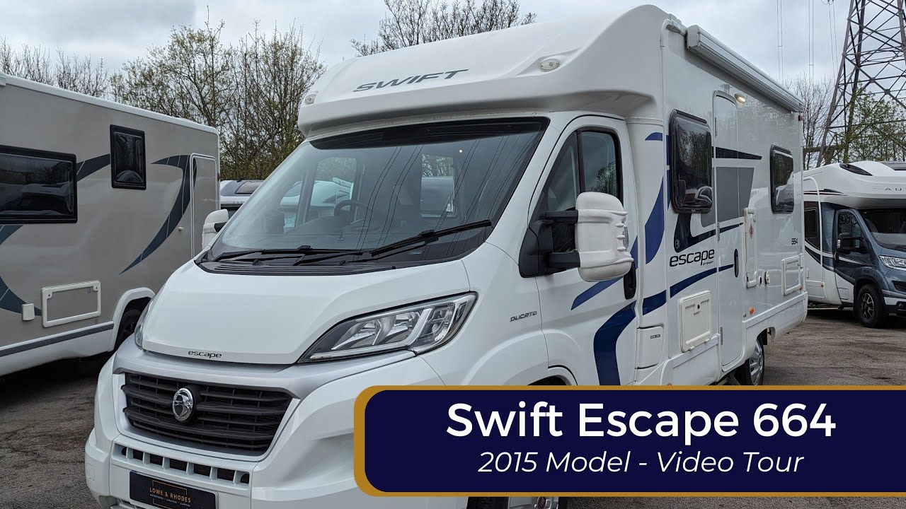 Swift Escape 664 | 4 Berth Motorhome UK | 2015 Model Video Tour 4K