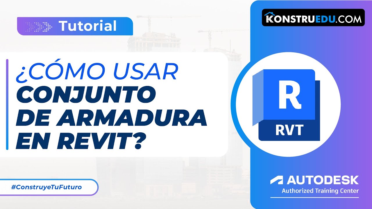 ¿Cómo usar conjunto de armadura en Revit? | Pas a paso
