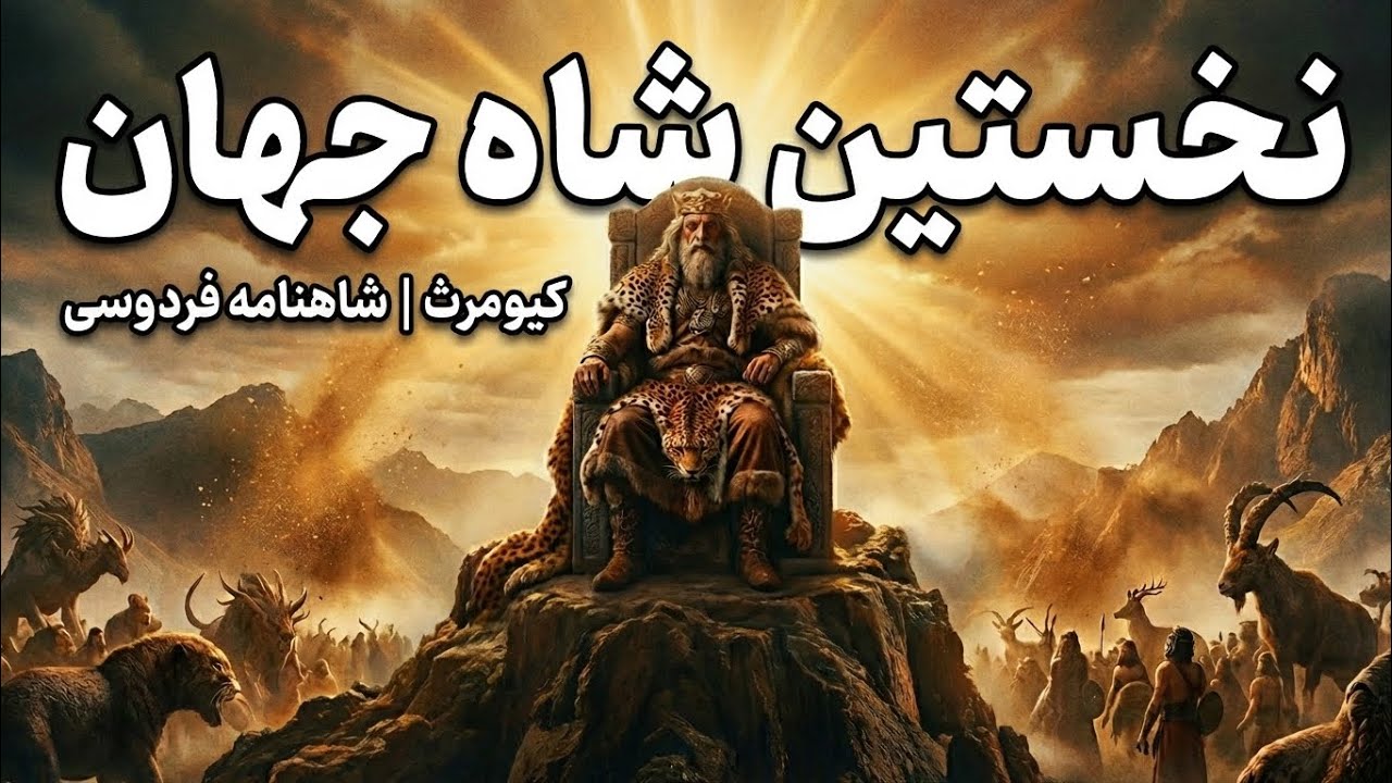 نخستین پادشاه جهان | داستان کیومرث از شاهنامه فردوسی