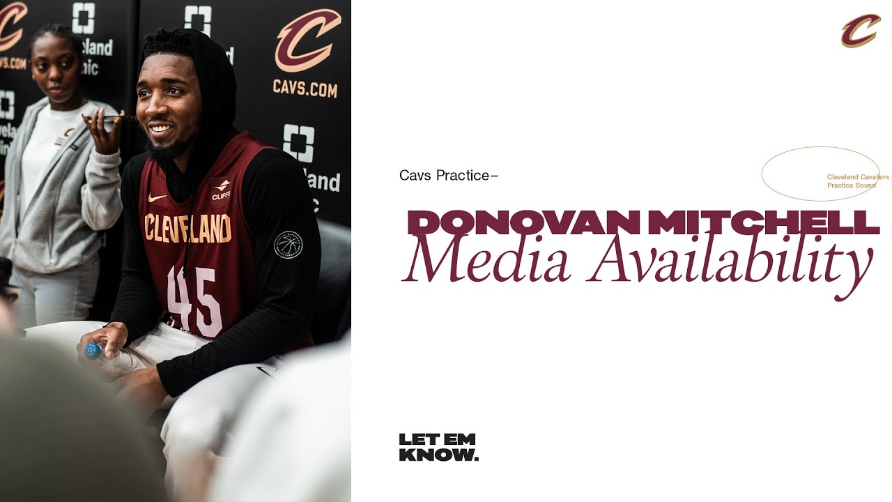 Cavs Practice: Donovan Mitchell