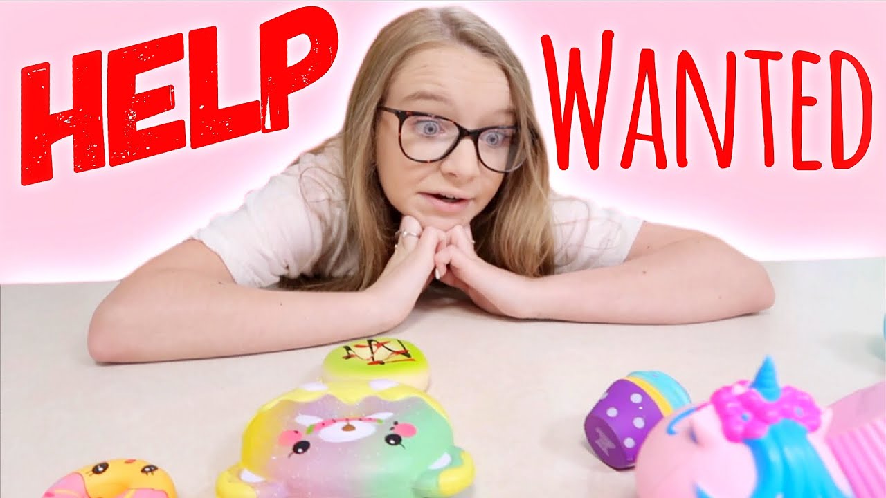 HELP WANTED AT THE SQUISHY SHOP (Skit) | Bryleigh Anne