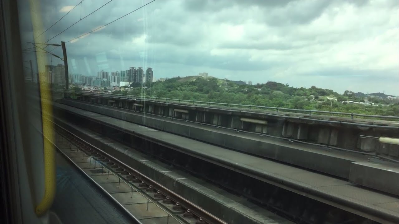 Mass Transit Railway HD: Riding West Rail Line SP1900 Train Full Line (Hung Hom - Tuen Mun)