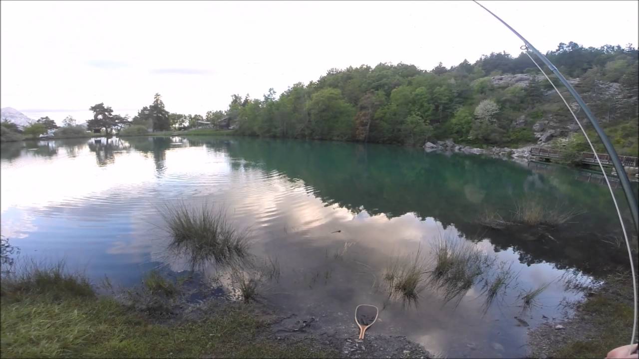 Peche lac de saint Apollinaire , streamer