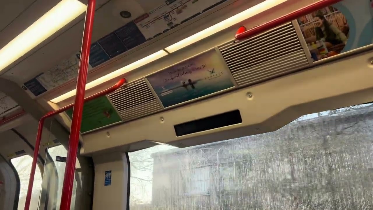 Central Line 1992 stock 91201 journey from North Acton to West Ruislip