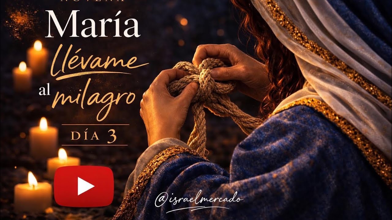 Día 3 Novena “María llévame al milagro” - Israel Mercado 