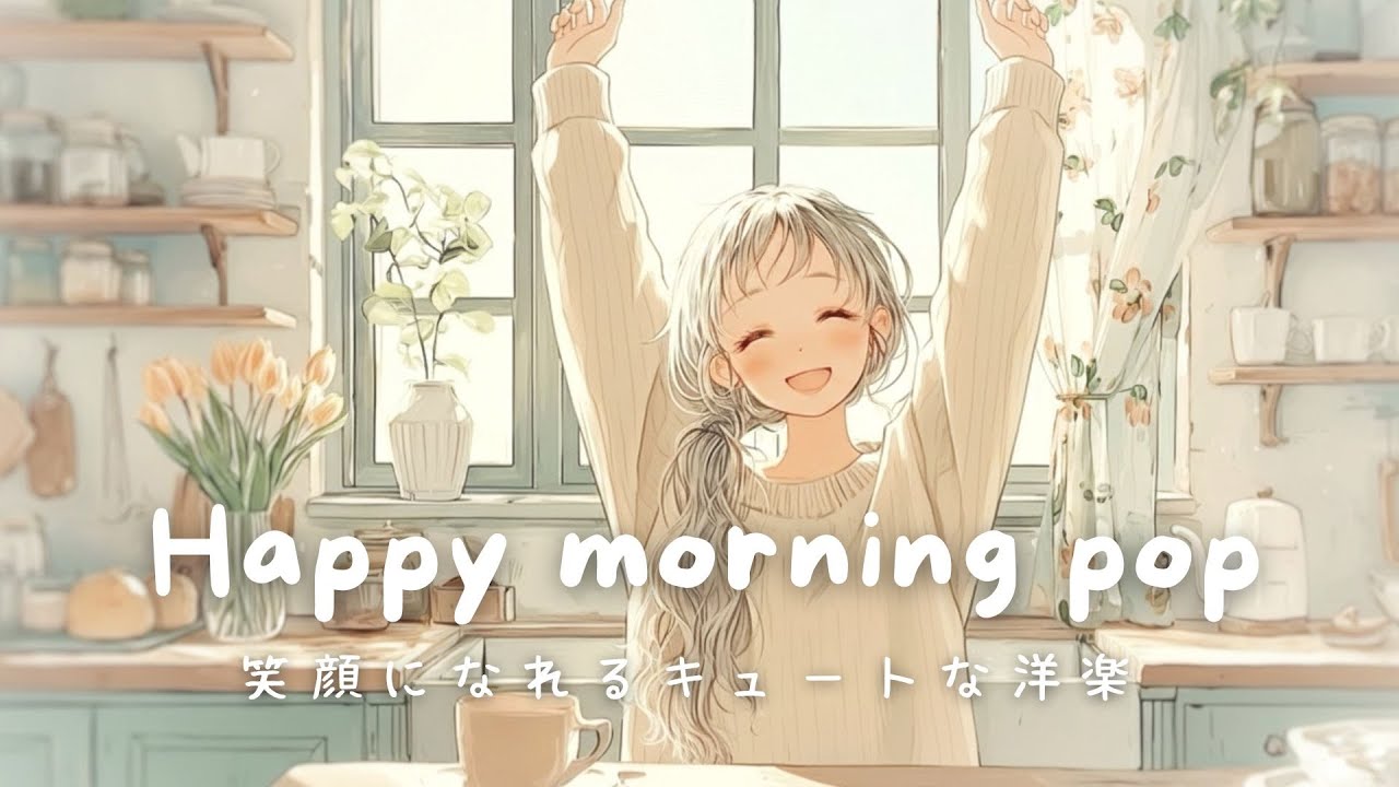 【可愛い洋楽】今日はいい日になりそう♪朝に聴きたいHappyでお洒落な洋楽プレイリスト | 朝活/作業用/仕事/家事/勉強/カフェ/チルBGM