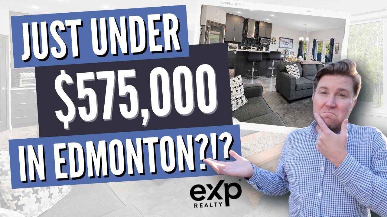 Edmonton 2 Storey House For Sale Backing A Forest UNDER $575,000! 😍 | Edmonton Homes For Sale