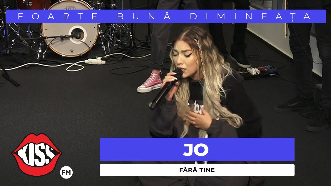 JO - Fără tine (Live @ Foarte Bună Dimineața)