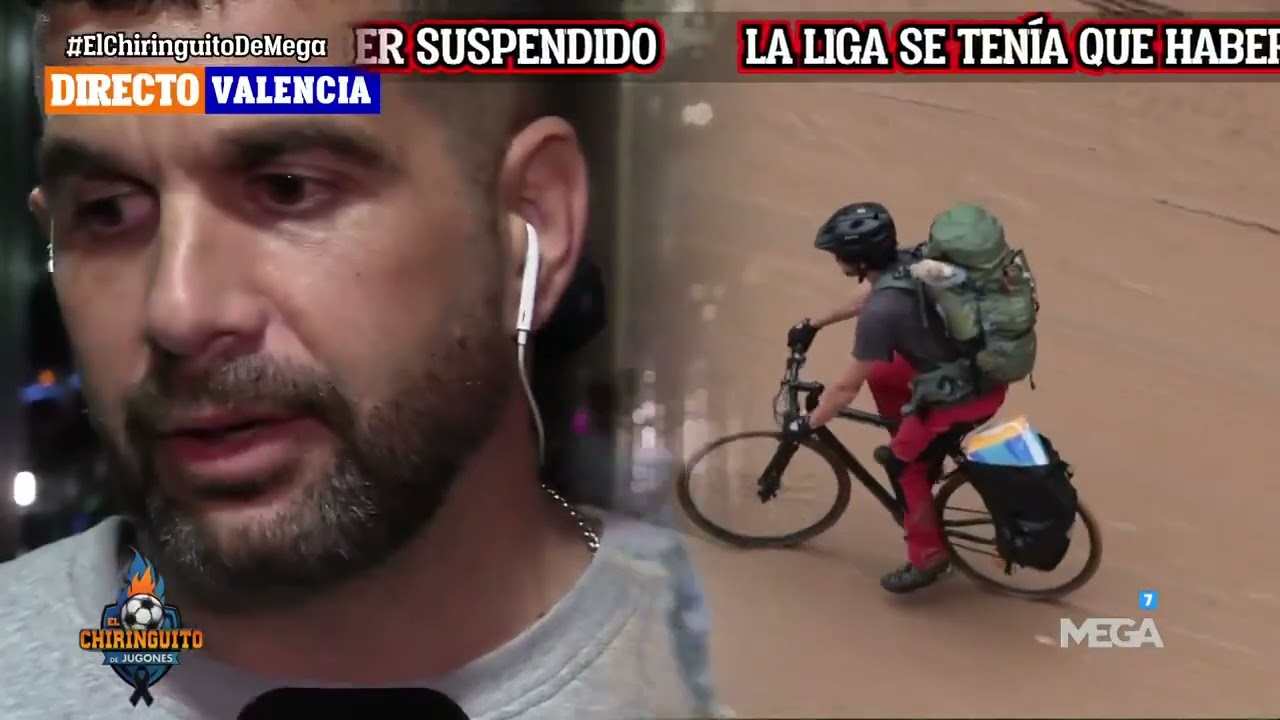😪 José Álvarez, totalmente desencajado con la situación en Valencia