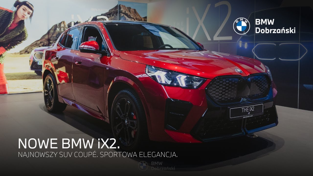 ⚡ Nowe BMW X2 (iX2 U10 2024) - Prezentacja i om&oacute;wienie nowości w salonie BMW Dobrzański Krak&oacute;w