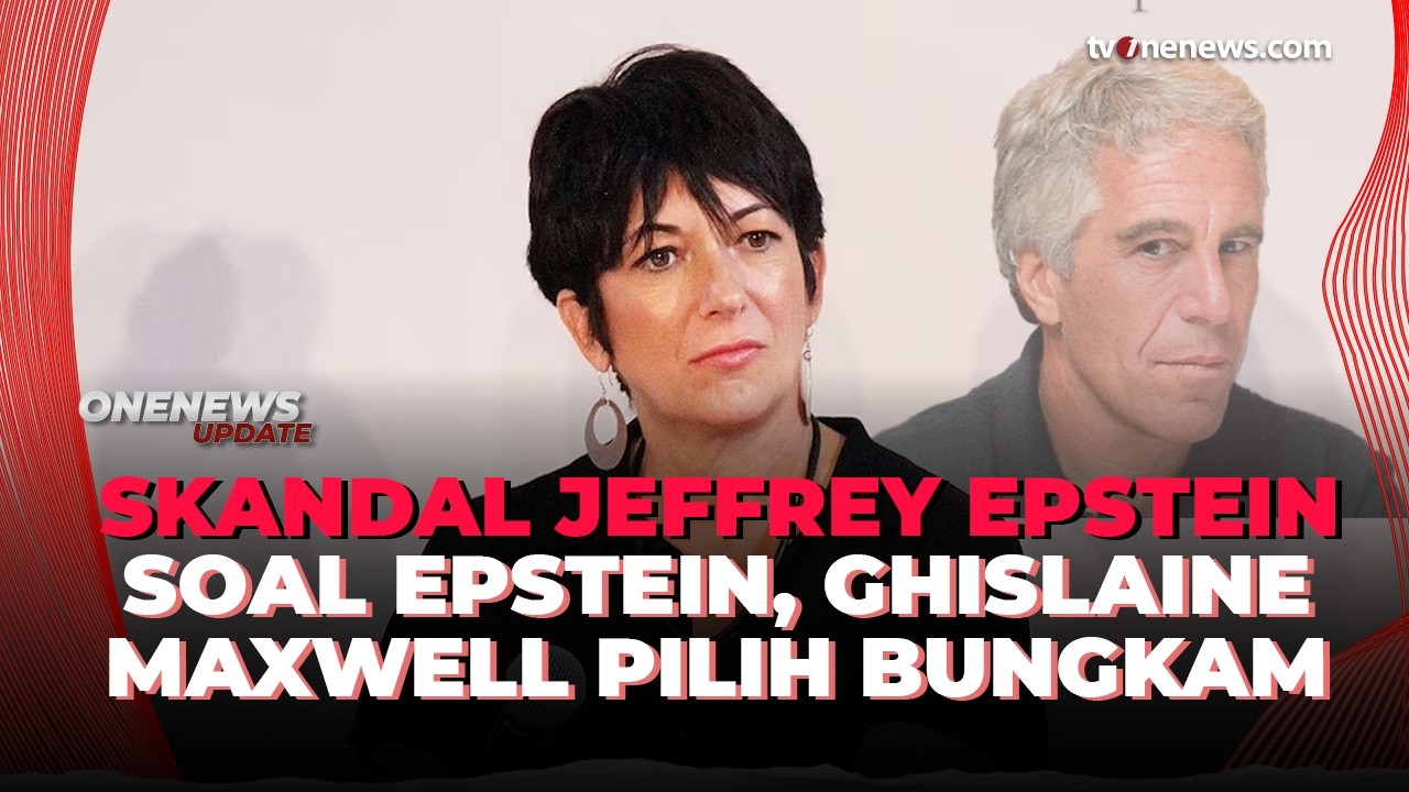Terpojok! Ghislaine Maxwell Menolak Buka Suara Soal Kasus Epstein di DPR AS | OneNews Update