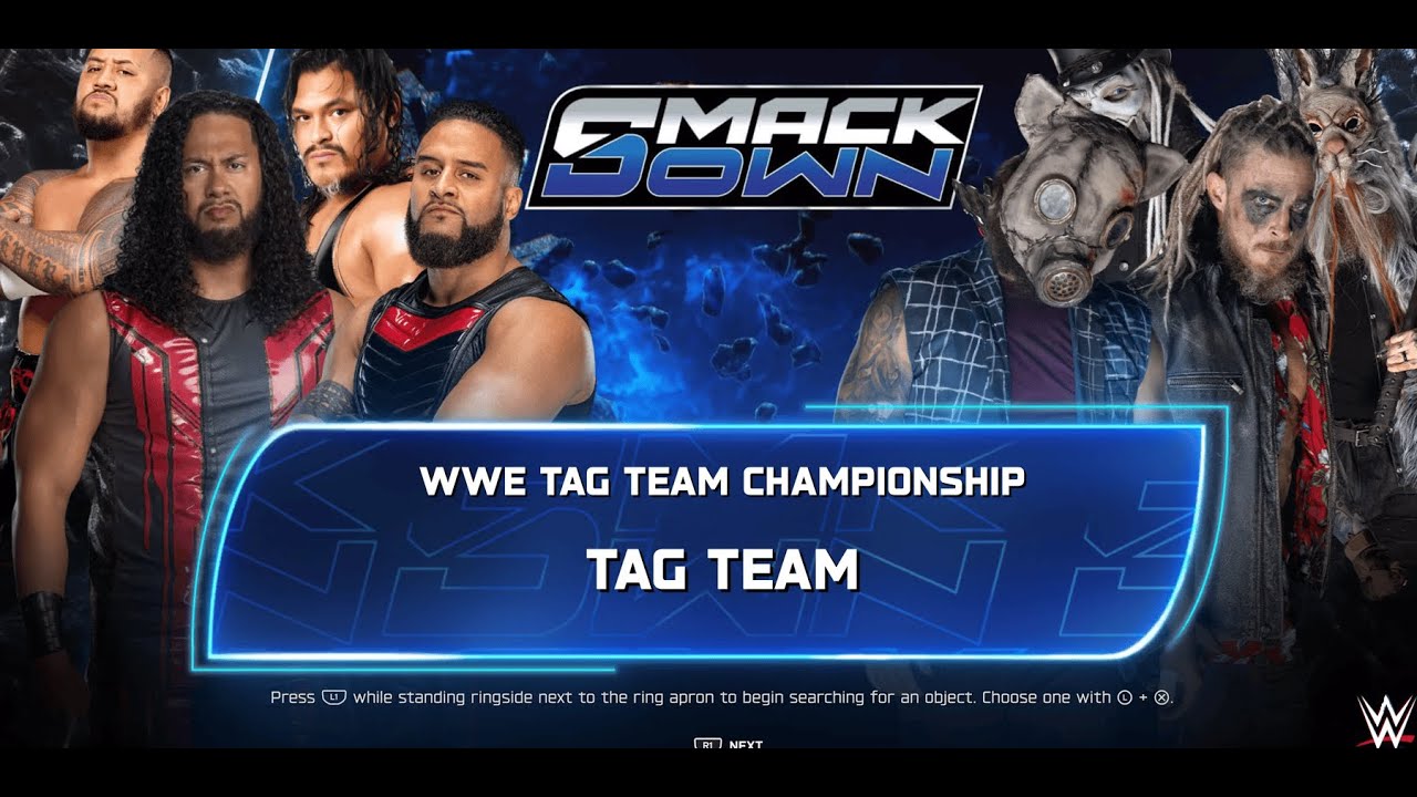 WWE 2K25 | MFT vs Wyatt Sicks | Tag Team Championships | Smackdown