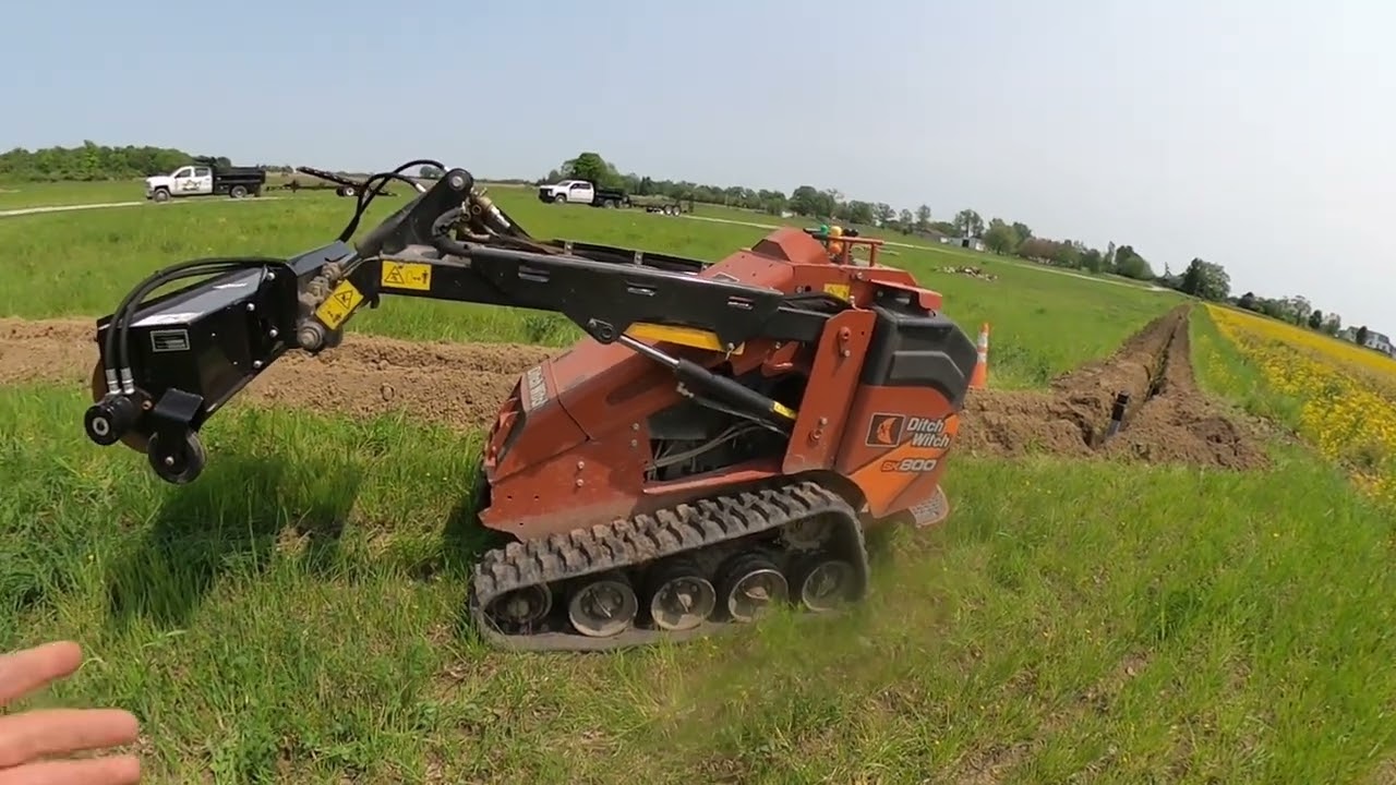 Mini skid steer trench Backfiller attachment. You NEED this!
