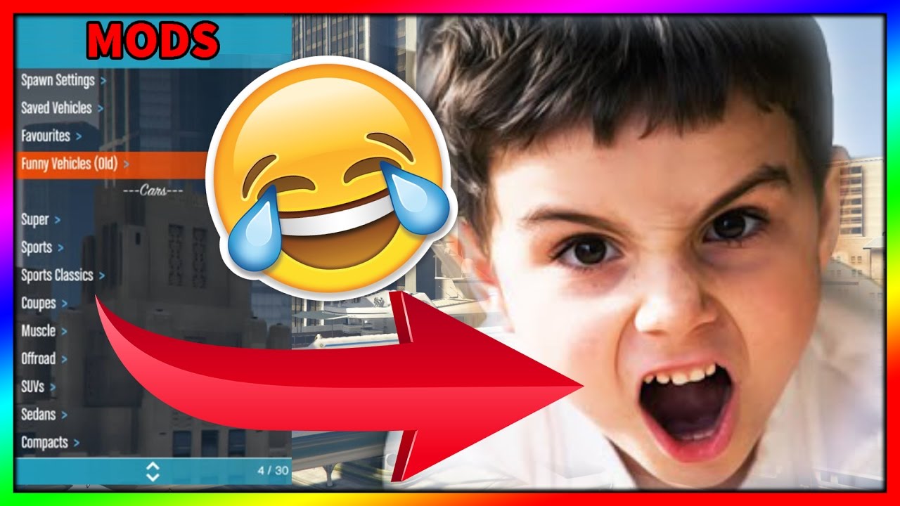 GTA 5 ONLINE - KIND MIT MOD MENU TROLLING! SINGEN FÜR LVL! FUN LOBBY German/ Deutsch GTA V MODS