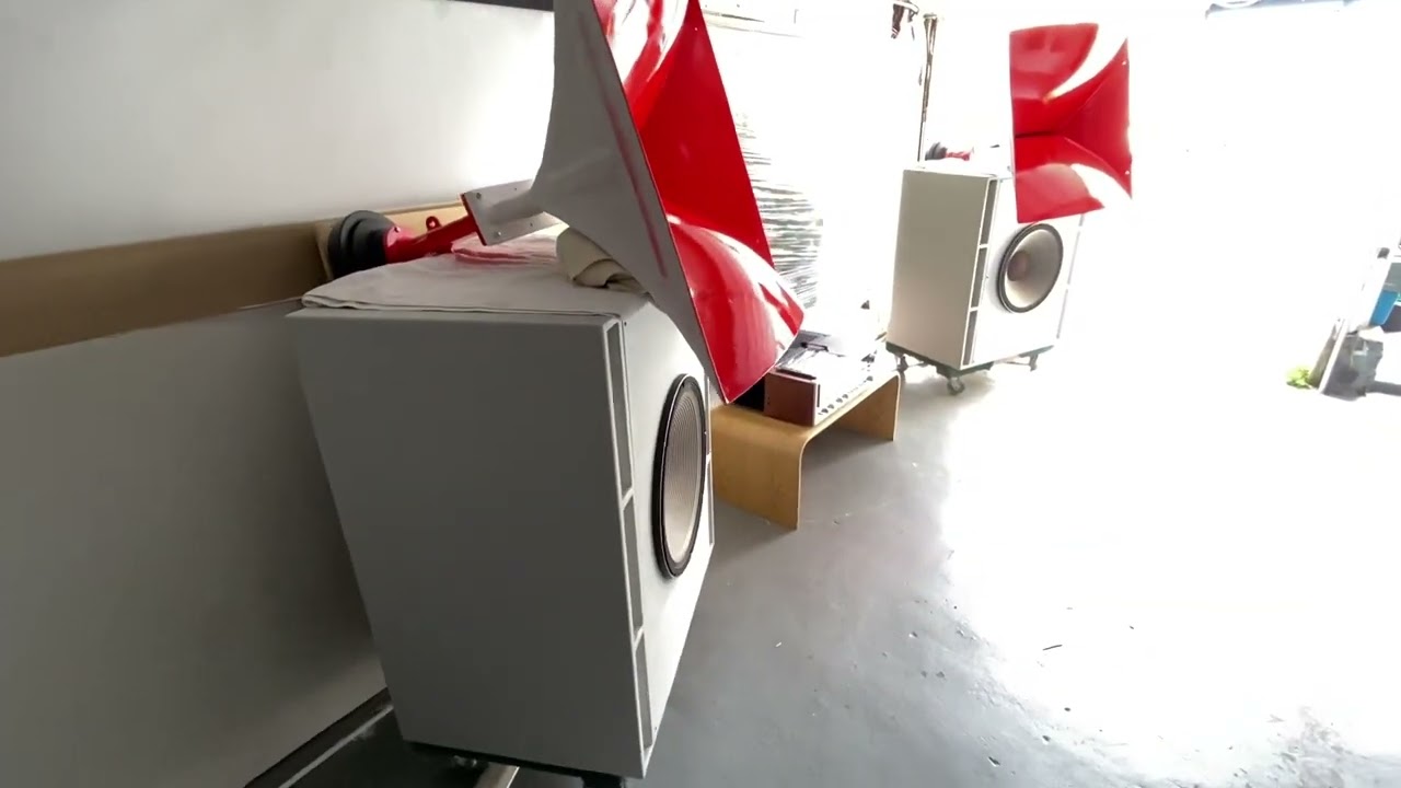 JBL 2360 horn with Pioneer 1280 amp (First Test)( DIY PROJECT)