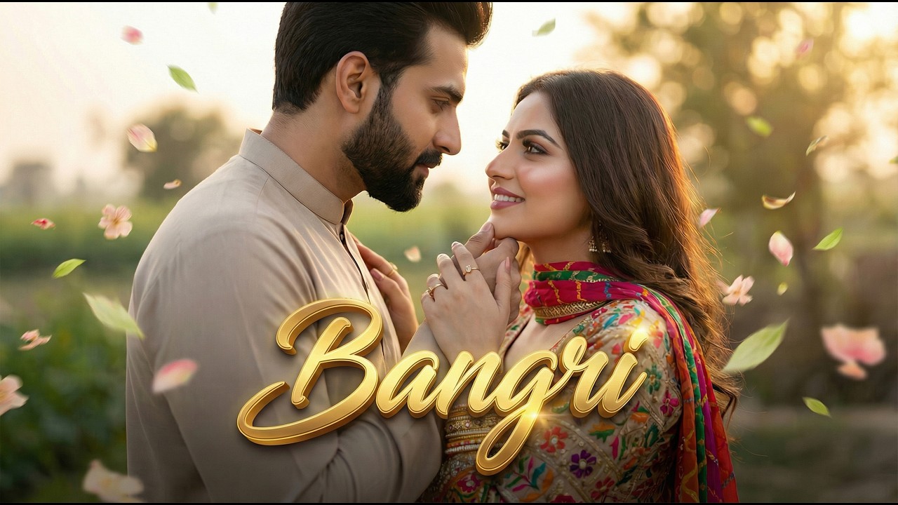 Bangri Bangri song | Romantic Pashto Love Song | Saaz Studio | 4K Official Music Video