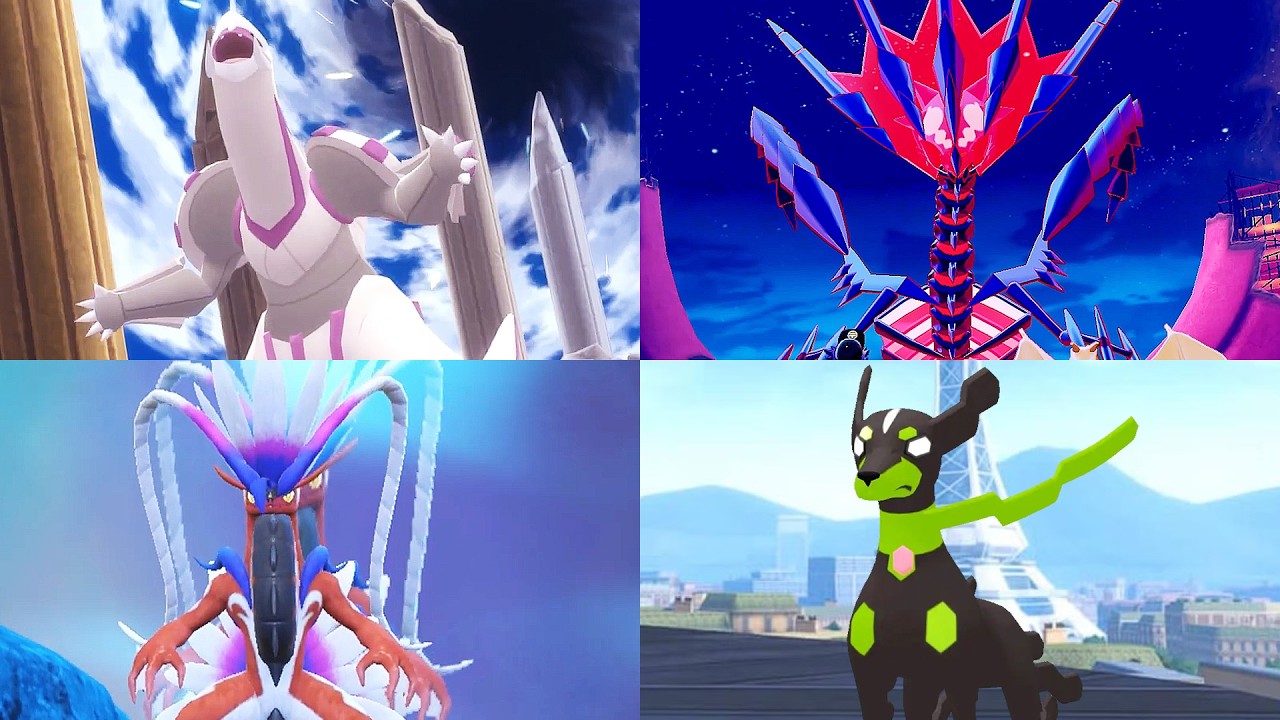 Evolution of Legendary Pokémon in Pokémon Games (1996 - 2025) Pokémon Green - Legends Z-a
