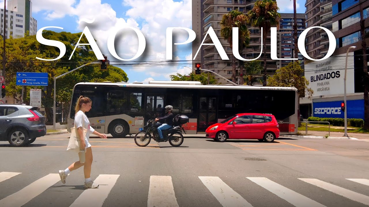 🇧🇷 Sumaré • Pinheiros • Jardim América • São Paulo 4K