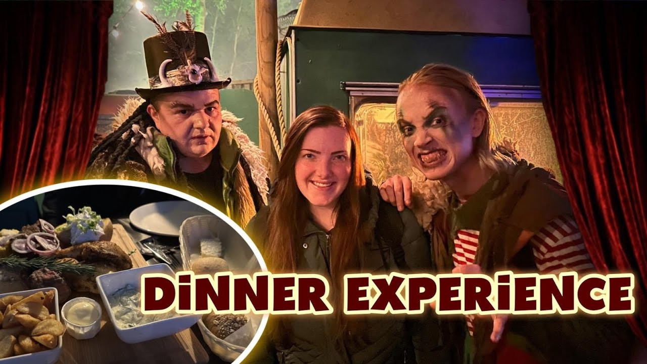 Walibi [VLOG] DINNER EXPERIENCE FREAKS, THE VILLA & SCARE ZONES! | HALLOWEEN FRIGHT NIGHTS 2023