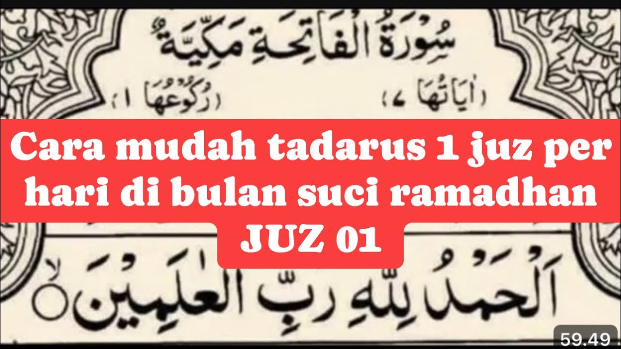 NADA PALING MUDAH UNTUK MENGAJI JUZ SATU #JUZ 1