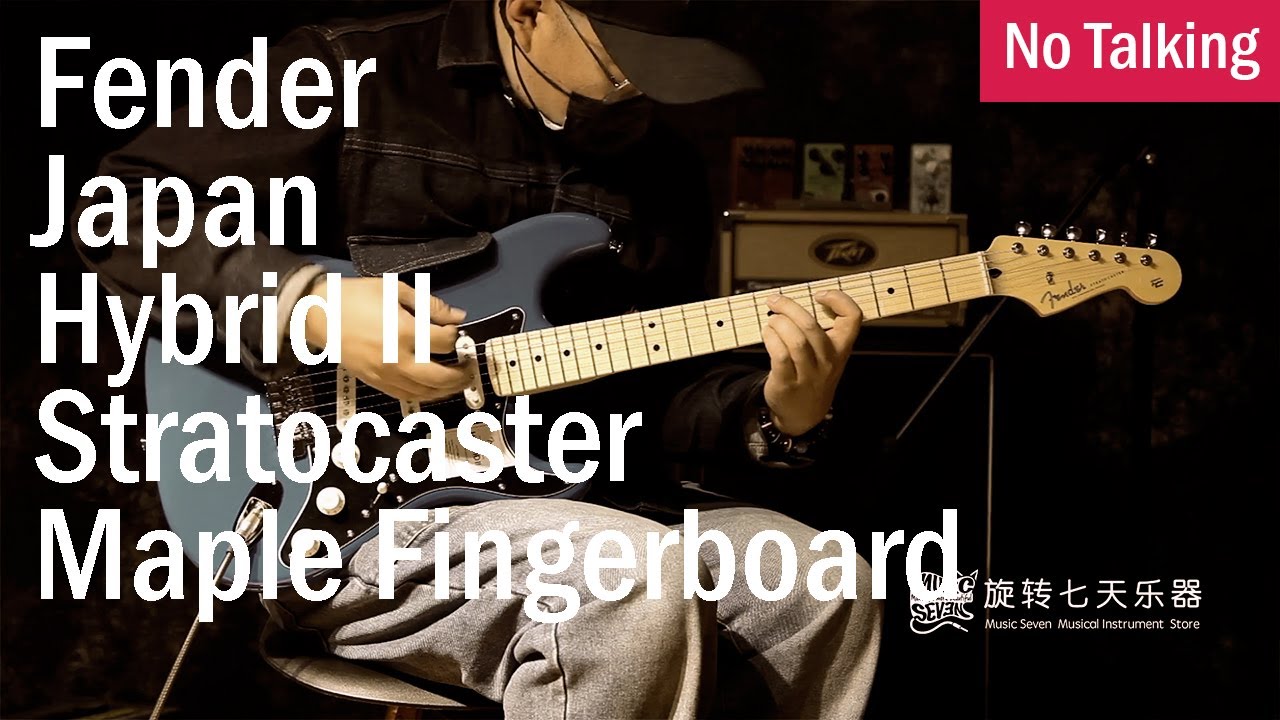 Fender Japan Hybrid II Stratocaster Maple Fingerboard | No Talking
