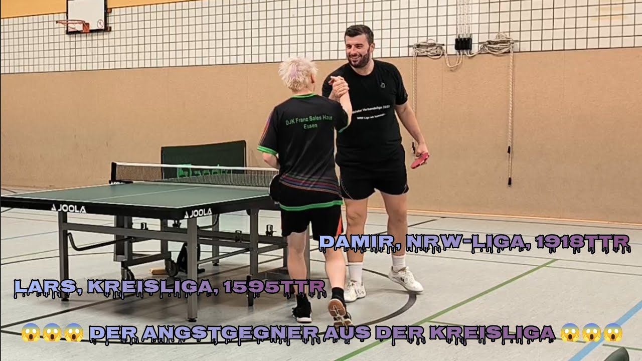 Wenn der Angstgegner in der Kreisliga aufschlägt - NRW-Liga vs Kreisliga - Match mit Damir Halilovic