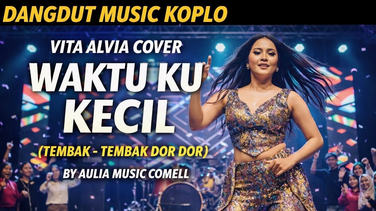 WAKTU KU KECIL – VITA ALVIA | DANGDUT KOPLO COVER (TEMBAK-TEMBAK DOR DOR) | AULIA MUSIC COMELL