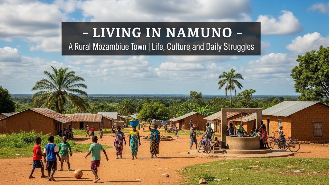 Living in Namuno – A Rural Mozambique Town | Life, Culture, and Daily Struggles 