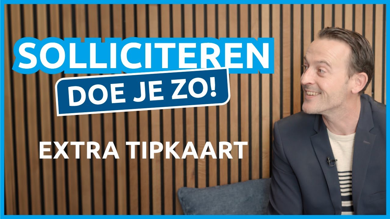 Solliciteren doe je zo | sollicitatiegesprek met tipkaart | STL.NL