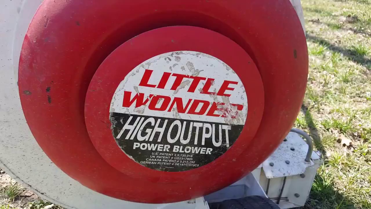 Little wonder walk behind blower with new powerhorse engine  from Northerntool