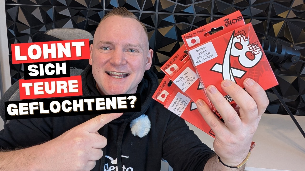 Lohnt sich eine teure Angelschnur? Tackle-Talk mit Angel Berger TV!
