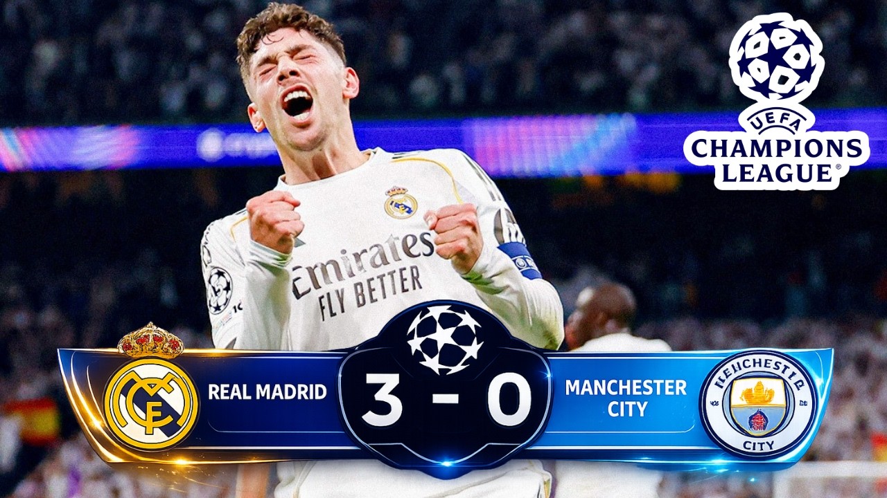 Real Madrid vs Manchester City | All Goals & Extended Highlights | UEFA Champions League 2025/2026