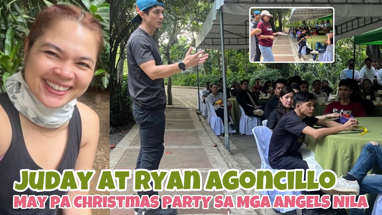 JUDY ANN SANTOS AT RYAN AGONCILLO MAY PA CHRISTMAS PARTY SA KANILANG MGA ANGELS SA KANILANG NEGOSYO