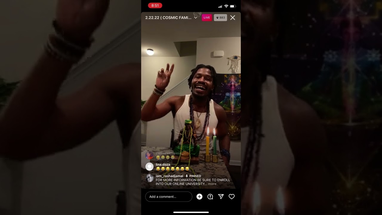 Rashad Jamal #instagram #live 2/19/22