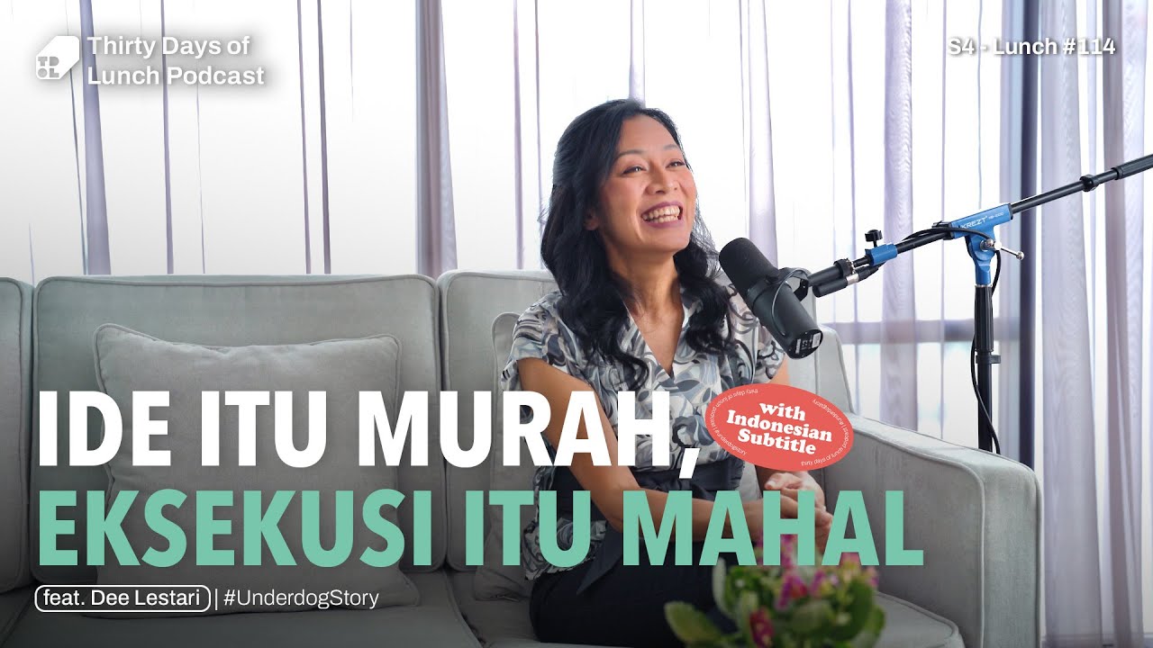 Lunch #114 : Ide itu Murah, Eksekusi itu Mahal feat. Dee Lestari