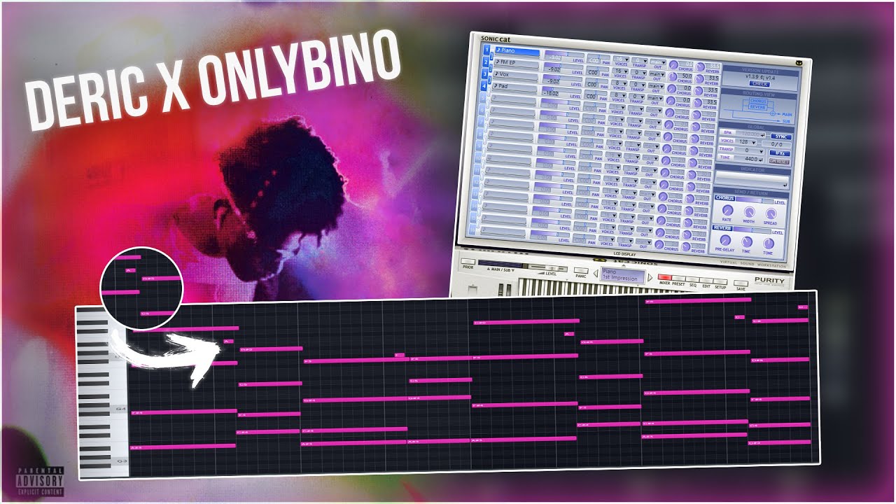 How To Make BEAUTIFUL Plugg Melodies For Onlybino x Deric | Pluggnb Melody Tutorial 2022