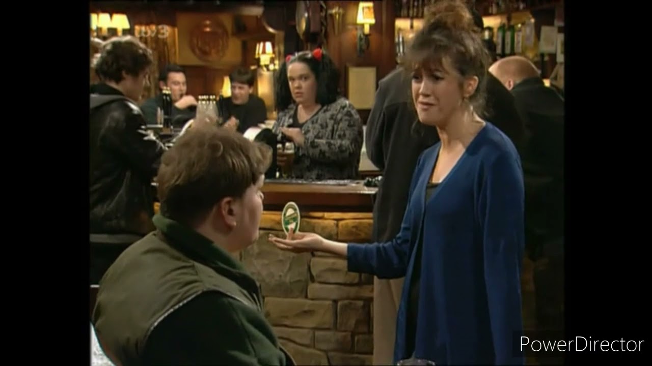 Classic Emmerdale - Mandy and Tricia Stokes' Mud Fight (2nd February 1999*) Original Date