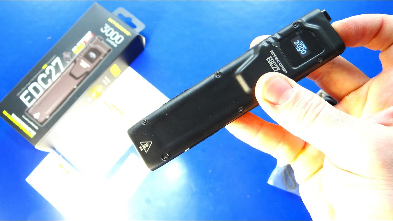 3000 Люмен! Превзошел все ожидания! Фонарь NITECORE EDC27