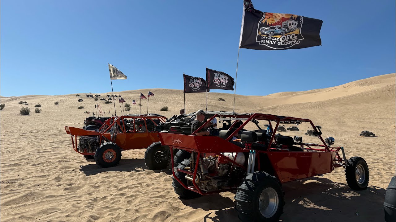 Glamis Camp RZR Halloween 2025 | carnage at the end of video 