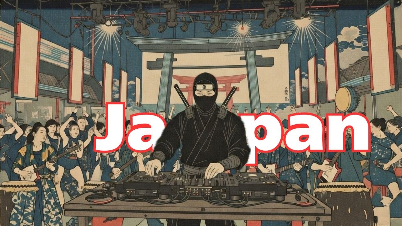 【和風ハウス】現代クラブが江戸時代にタイムスリップ！Japanese tropical house