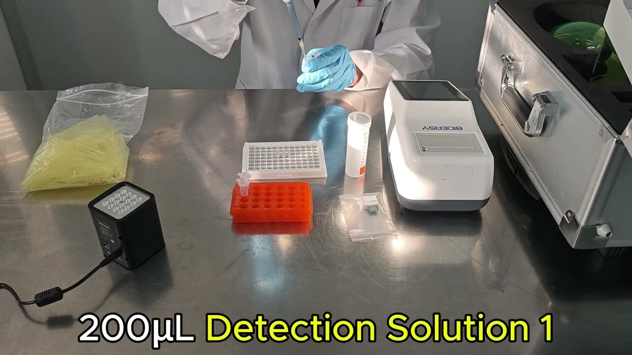 Ochratoxin A (OTA) Rapid Test Kit with Rapid Testing Suitcase Lab