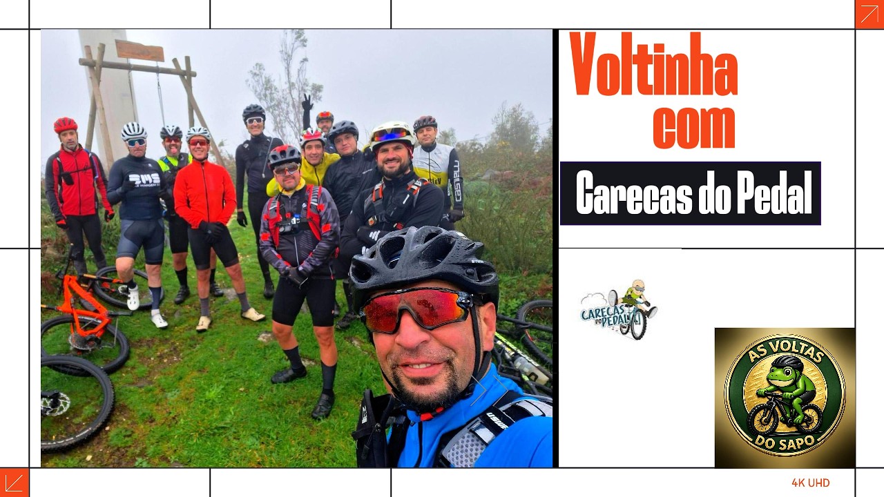 Volta domingueira com os Carecas do Pedal - Subida ao Funchalinho
