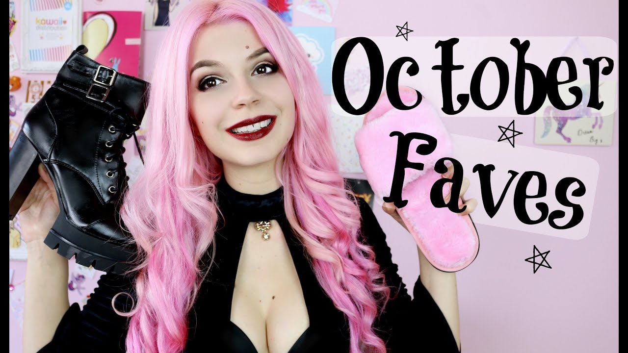 Nu Goth/ Halloween Haul - October Favorites