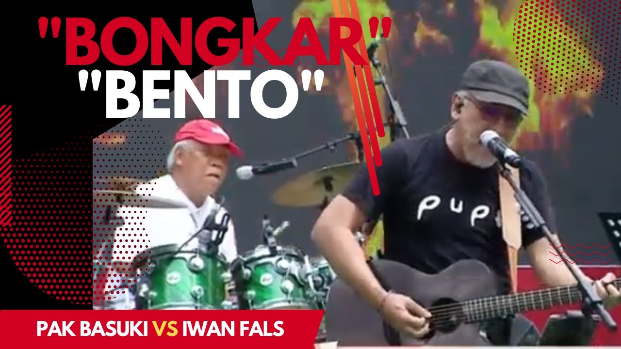 IWAN FALS BAND & PAK BASUKI MENGGUNCANG  