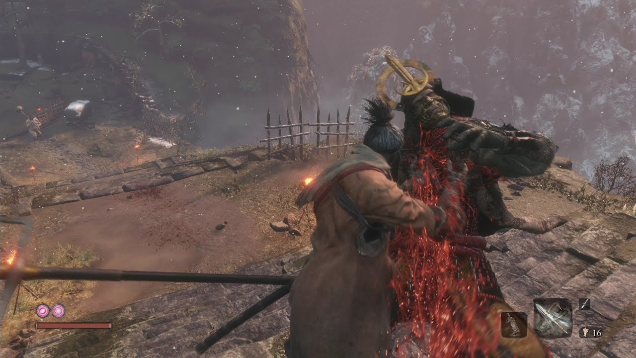 [PS4] 隻狼Sekiro  葦名七槍--超輕鬆零傷外鄉人打法--